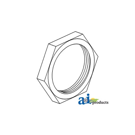 A & I Products Nut (LH) 3" x5" x1" A-148952C1